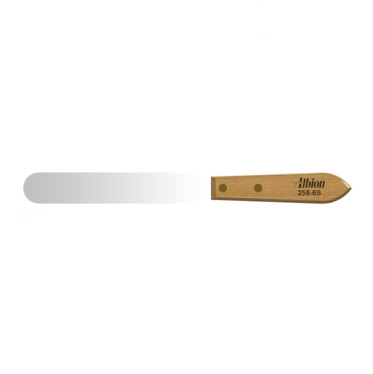 Albion Engineering | 258-3TPS Stainless Steel Caulk Tooling Spatula
