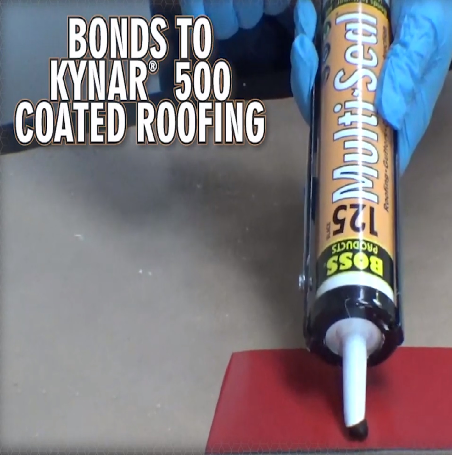 BOSS - 125 Multi-Seal Construction & Roofing Sealant 10-oz Tube - Image 2