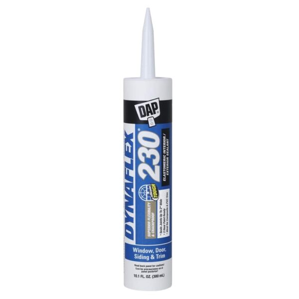 DAP | Dynaflex 230 WHITE 10.1-oz Paintable Latex Caulk