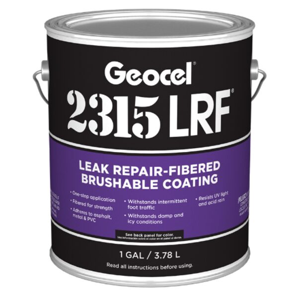 Geocel 2315-LRF Brushable Instant Roof Leak Repair Coating 1-Gallon