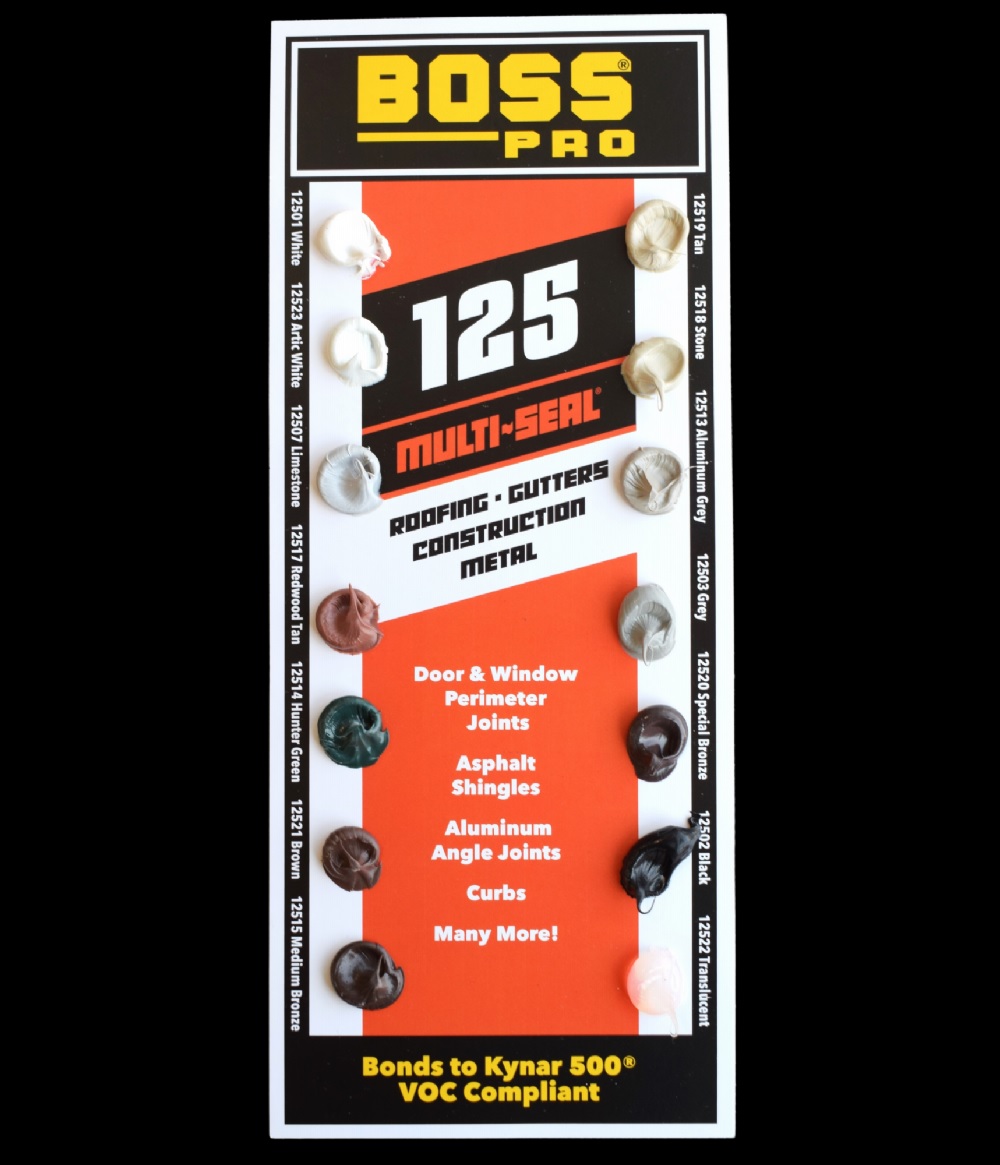 BOSS - 125 Multi-Seal Construction & Roofing Sealant 10-oz Tube - Image 8