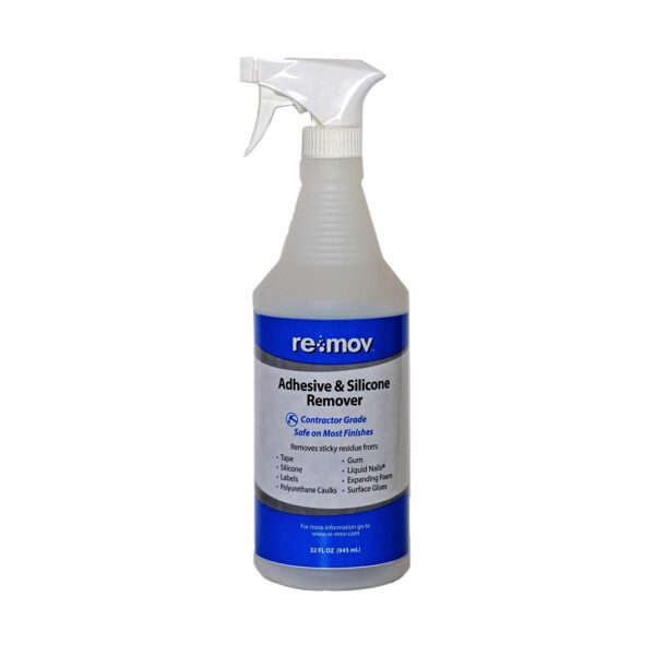 Re-Mov | Silicone & Adhesive Remover 32-oz Quart Sprayer